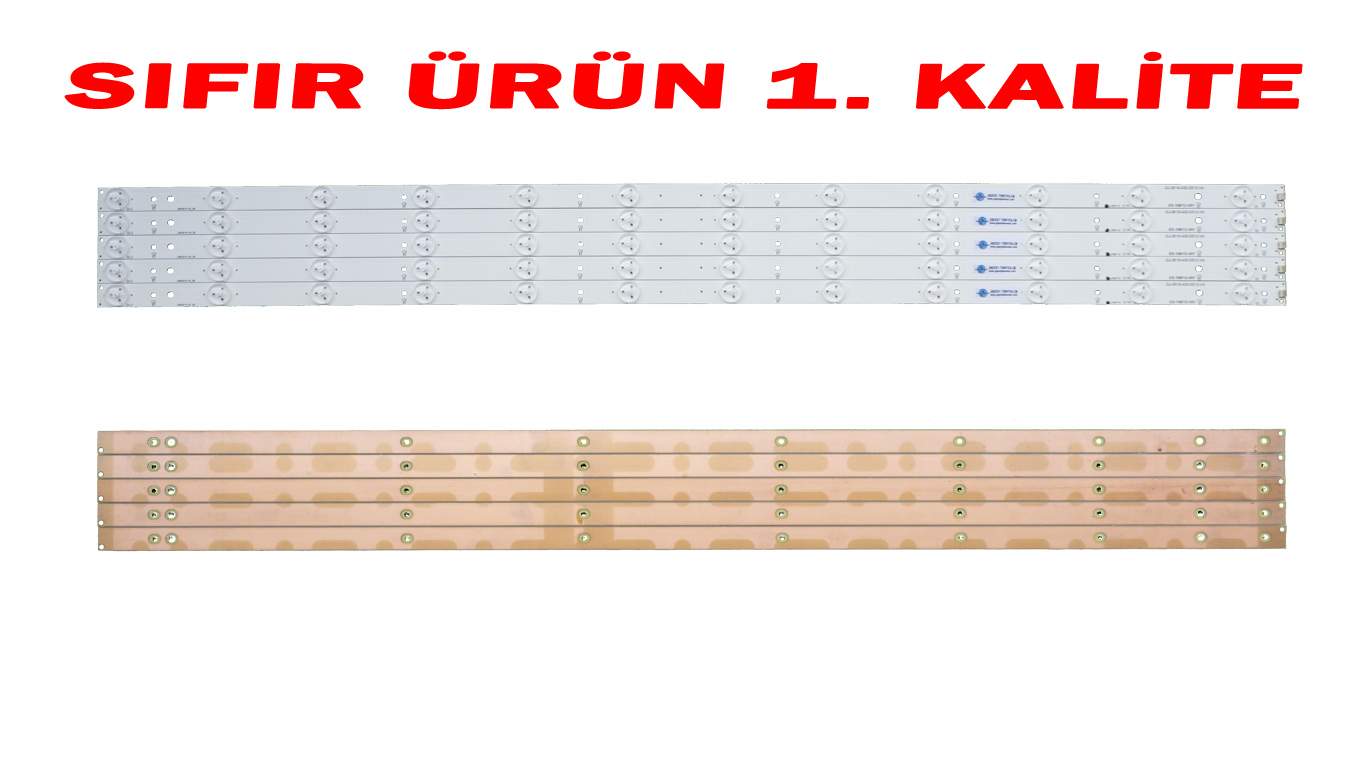 5 LED Streifen Für 43" TV - 12 LEDs 843mm Ersatzbeleuchtung